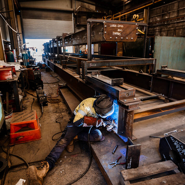 Steel Fabrication T.W. Woods Construction